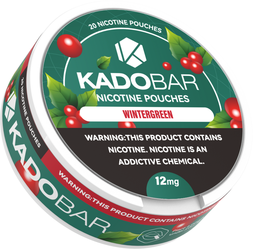 KadoBar Nicotine Pouches 20 Pack Can | 1Ct