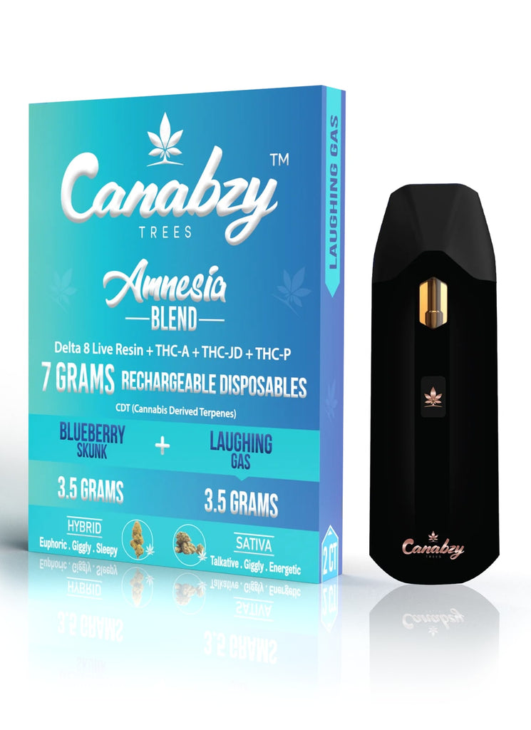 Canabzy Amnesia Blend Disposable (3.5+3.5) 7gm