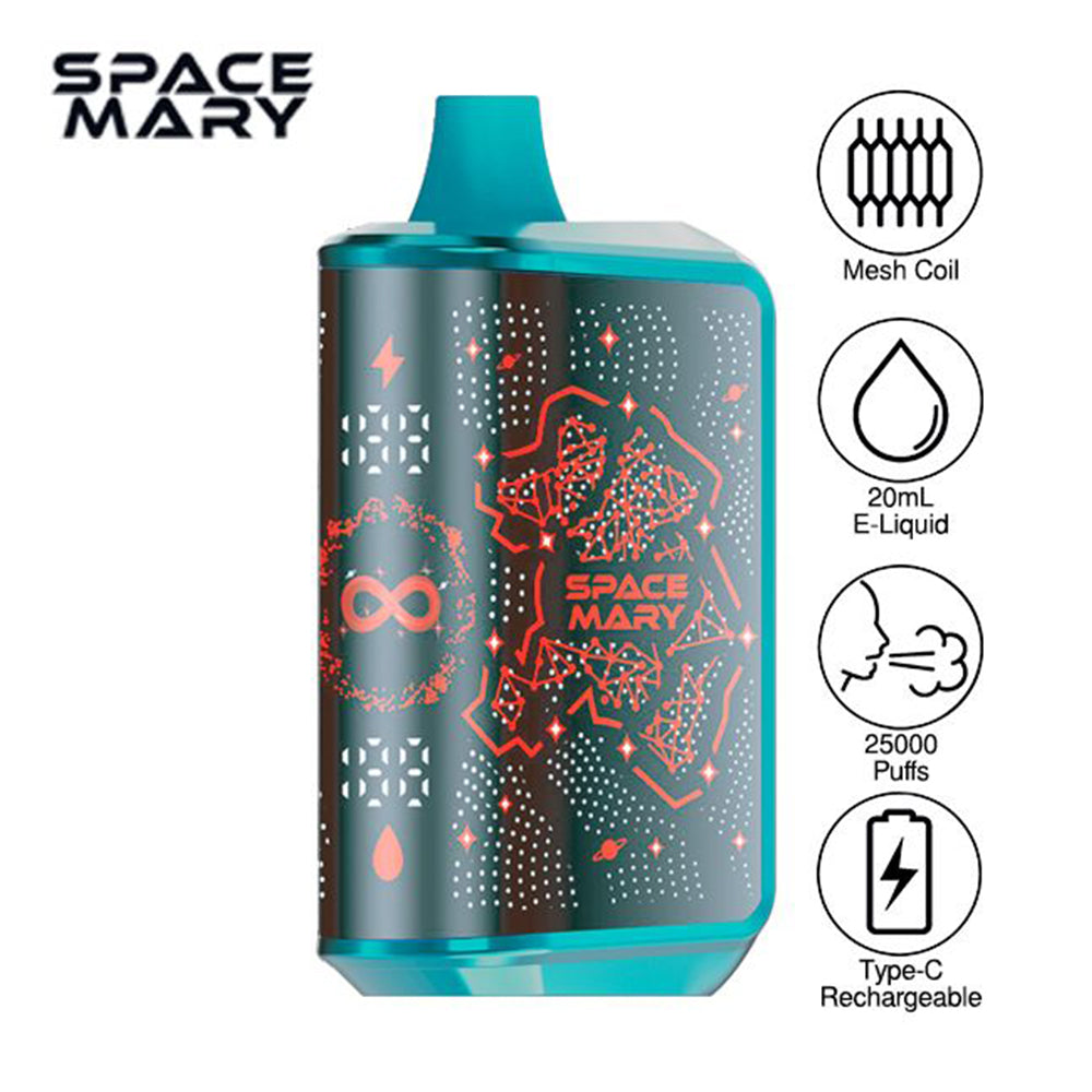 Space Mary 5% MA25000 Puffs Disposable