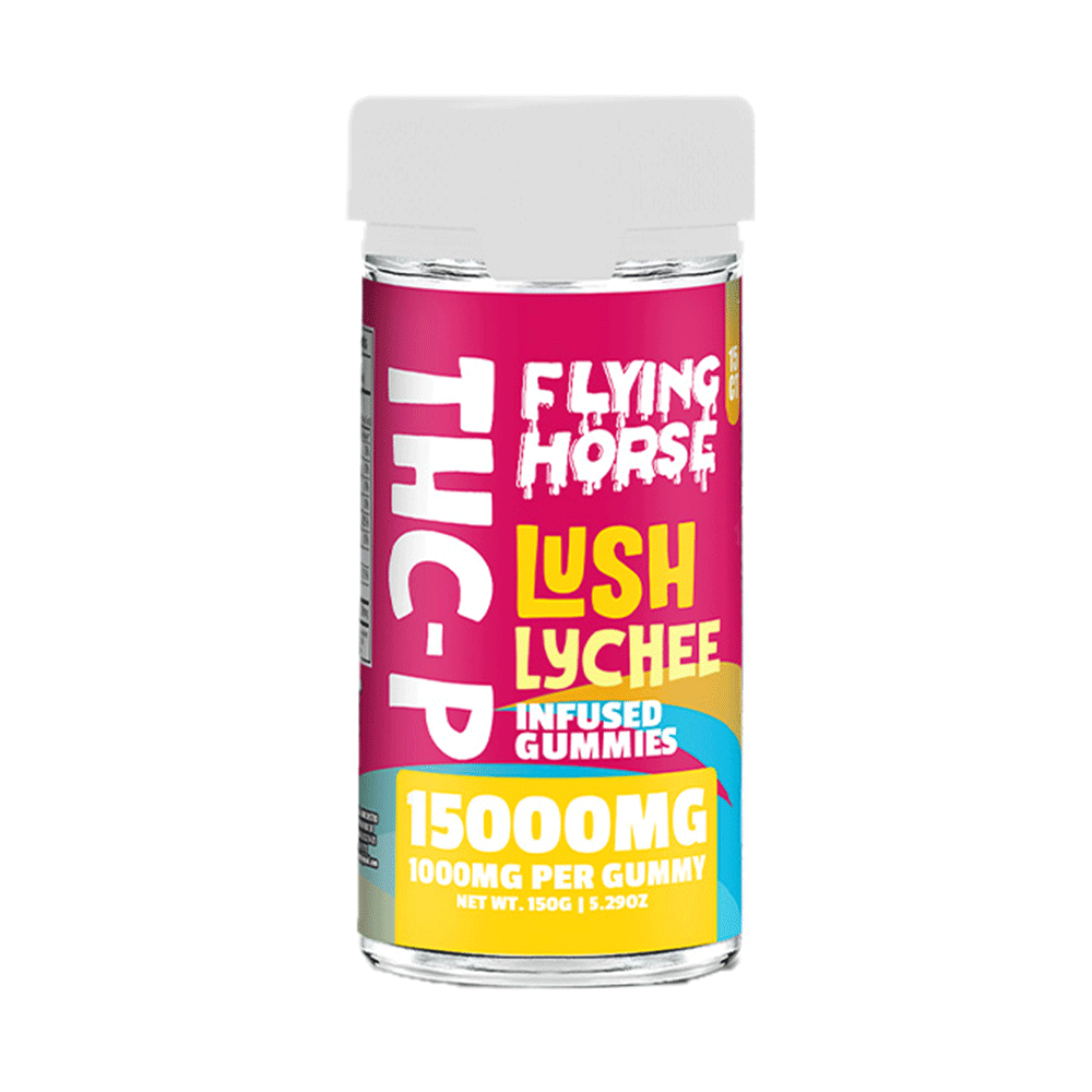 Flying Horse THC-P Gummies 15000mg 15ct/Jar - 1Jar