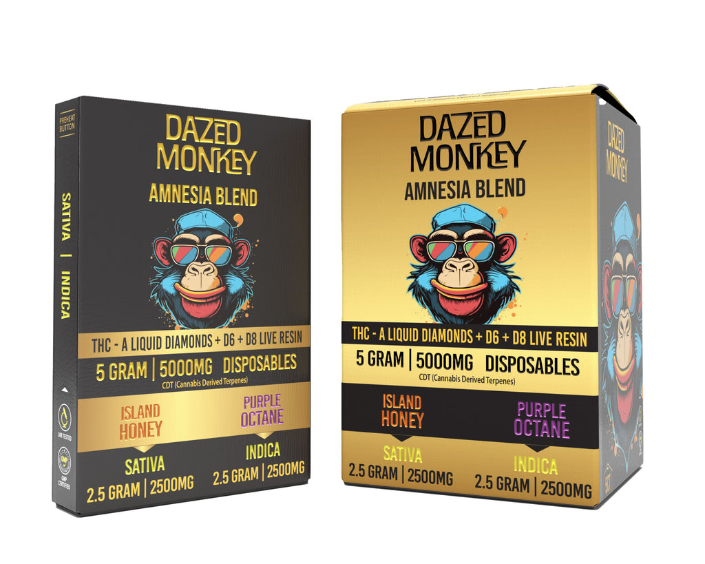 Dazed Monkey Amnesia Blend Dispo 5gm