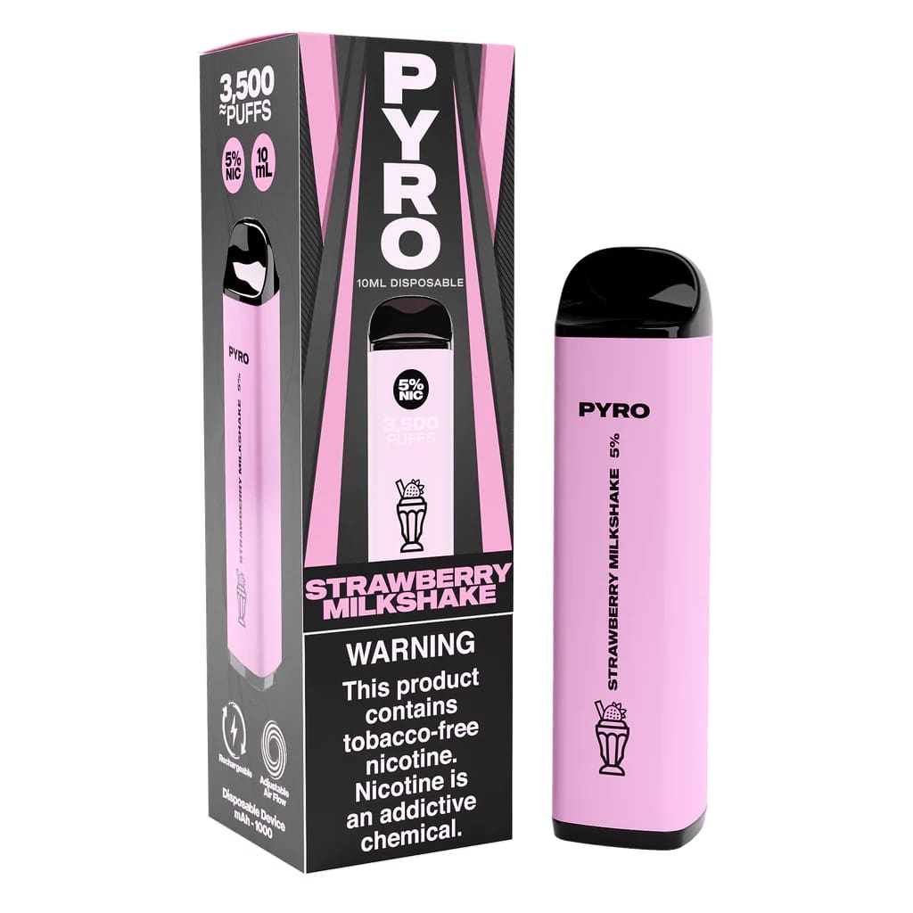 PYRO 10ml 5% 3500 puffs disposable 1ct