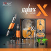 Lookah Seahorse X All in One Wax Vaporizer Orange Concentrate Vaporizers 6973199594640