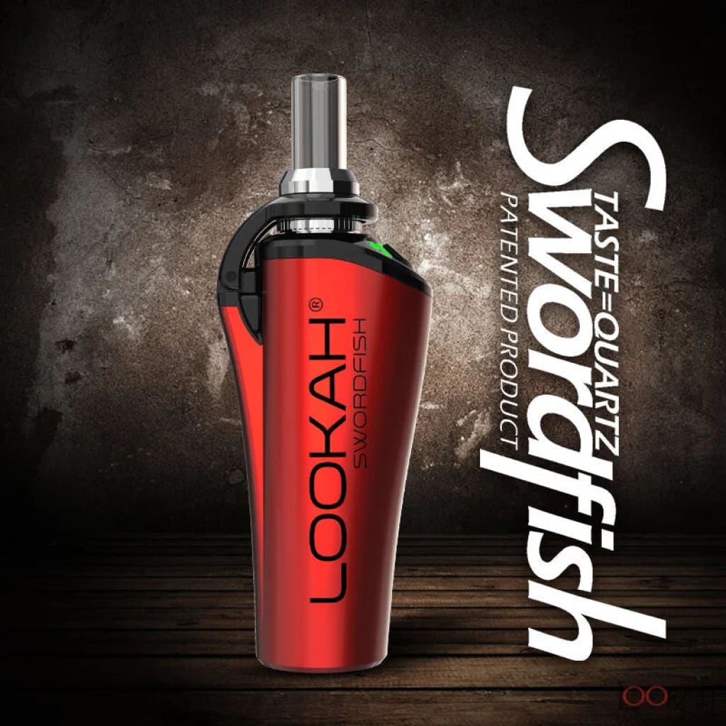 Lookah Swordfish Portable Wax Vaporizer Red Concentrate Vaporizers 6973199595685