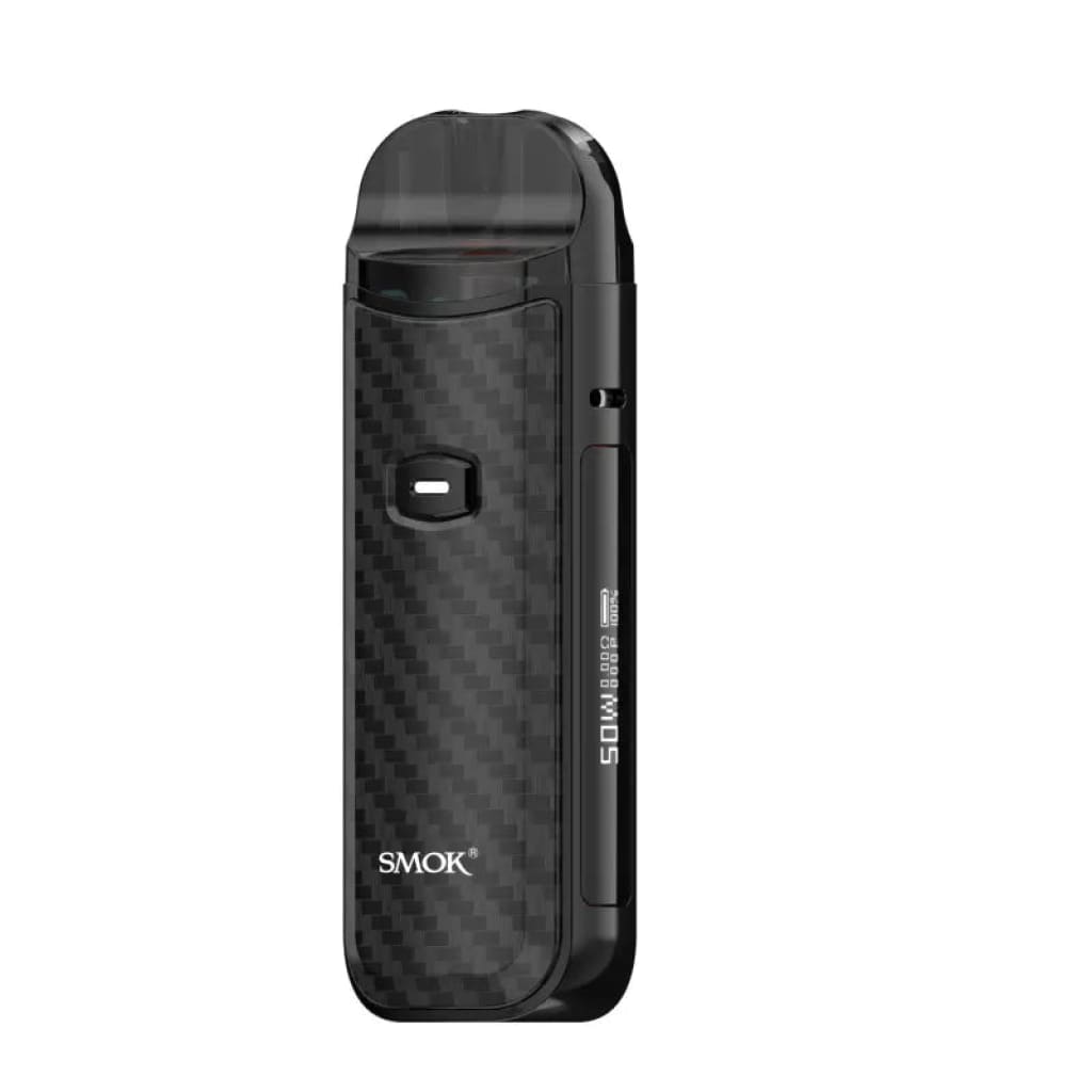 Smok Nord 50w Kit Black Carbon Fiber Refillable Pod Kit 6940695687060